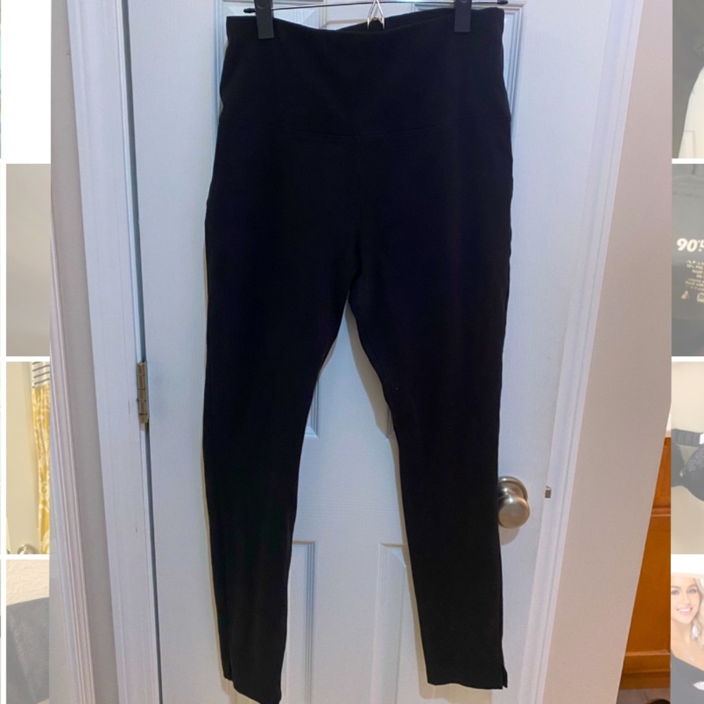 Lyssé Women's Denim Skinny Ankle Length Legging Large Flattering Shaper Pants